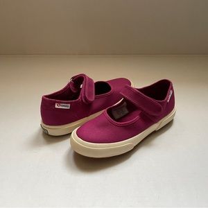 Superga Magenta/Berry Mary Jane Sneakers